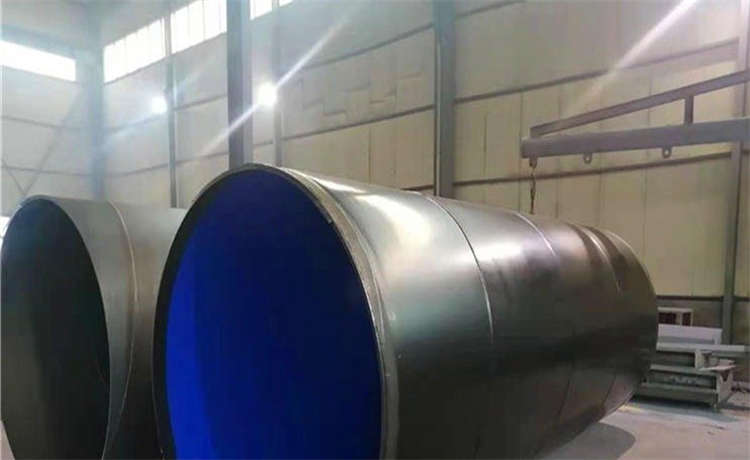 鋼材場(chǎng)排污鋼管廠家，鋼材場(chǎng)污水處理螺旋管，720-12mm螺旋鋼管，2220mm螺旋管