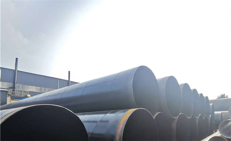 外環氧瀝青煤防腐螺旋鋼管，貴港325-6螺旋管，1300螺旋管，鋼材場打樁螺旋管