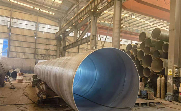 梧州內徑1700mm螺旋管，鋼材場2820mm螺旋焊管，836螺旋鋼管，供水螺旋鋼管廠家