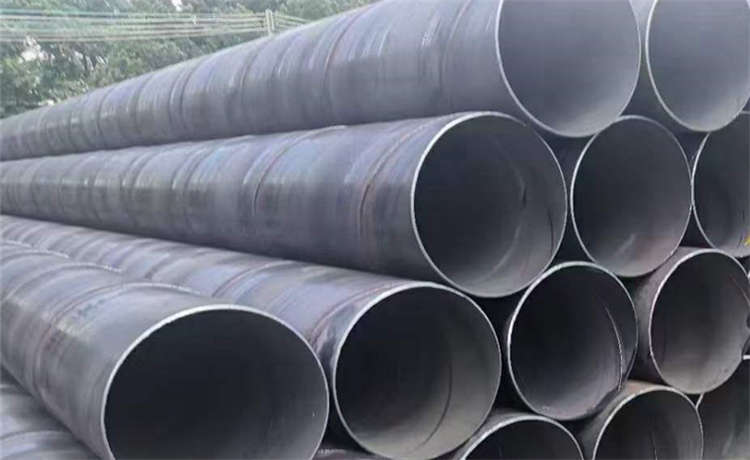 螺旋管加工廠家，排污螺旋管廠家，鋼材場Q235BH型鋼，2100mm螺旋管