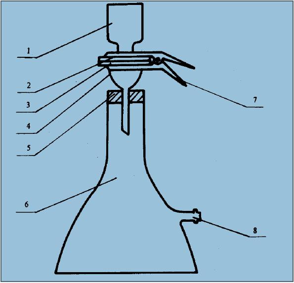 按附錄C（提示的附錄）的內(nèi)容，將結果填入清潔度及分析報告內(nèi)